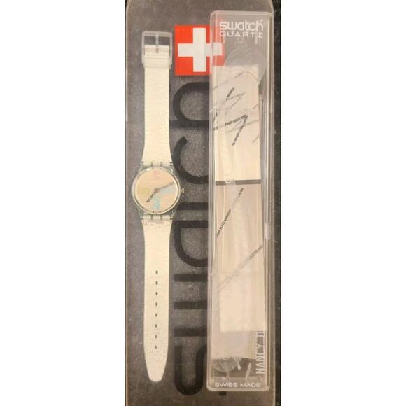 Swatch Artpack4 Watch Set with the TICKING BRAIN GK247 by Jo Whaley - Picture 11 of 16